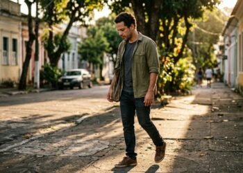 O que olhar para o chão enquanto caminha pode dizer sobre seu estado emocional, segundo a psicologia