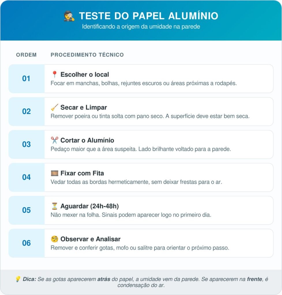 Colar papel alumínio na parede pode resolver um problema comum em casa, entenda por que funciona tão rápido