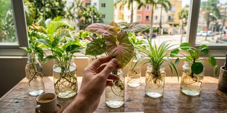 As plantas que não precisam de vaso com terra para brilhar o ano todo