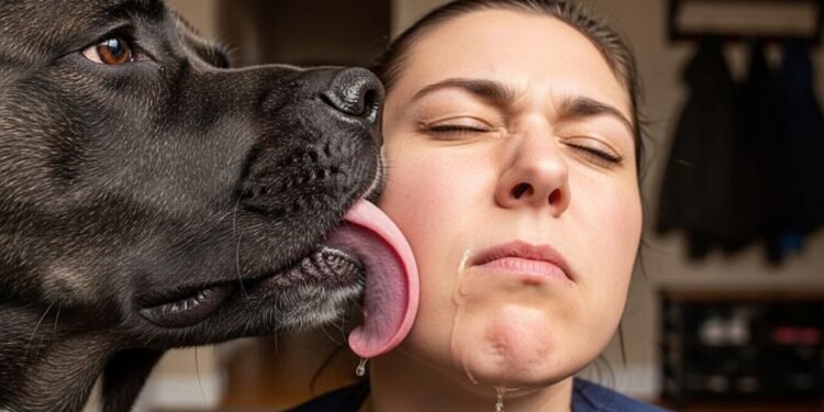 por que os cães lambem