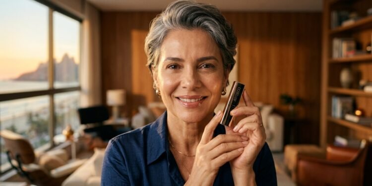 O tom de batom que devolve o viço imediato ao rosto de mulheres 50+