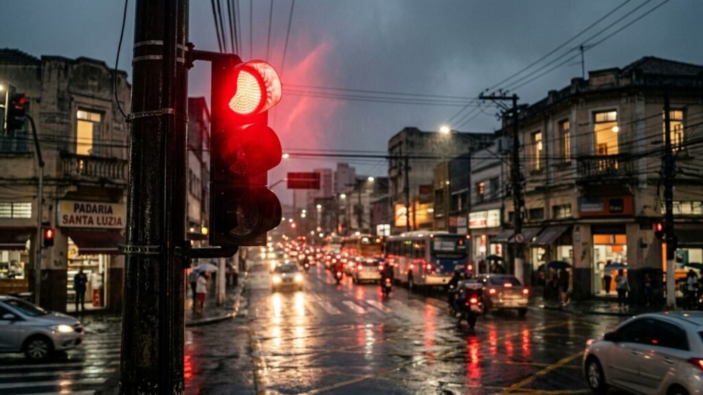 Infração gravíssima de R$ 293 atinge motoristas que ignoram esta norma no semáforo