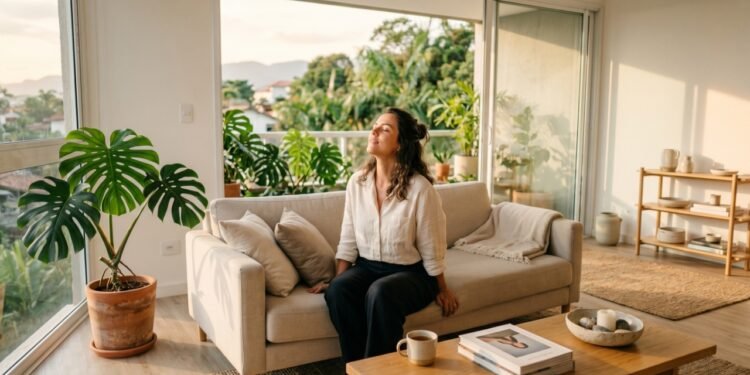 O impacto direto da organização do lar no combate ao estresse e à ansiedade diária