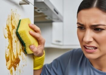 tirar gordura dos armários