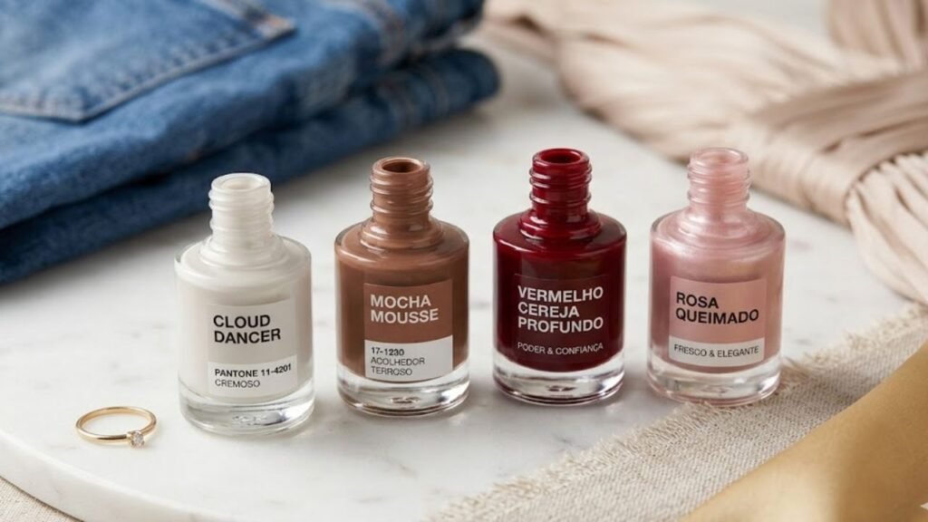 cores de esmalte que combinam com qualquer look em 2026