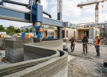 O maior projeto de habitação impressa em 3D da Europa constrói 36 residências estudantis em tempo recorde: mais de uma por dia