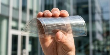 Pesquisadores desenvolvem painel solar 3D flexível, transparente e com cores ajustáveis ​​para integração em janelas e fachadas