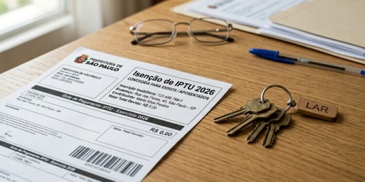 Idosos podem perder isenção do IPTU se não fizerem o pedido dentro do prazo em 2026