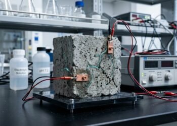 Cientistas dinamarqueses transformam cimento em um dispositivo "vivo" capaz de armazenar e recuperar energia; ele se regenera com nutrientes