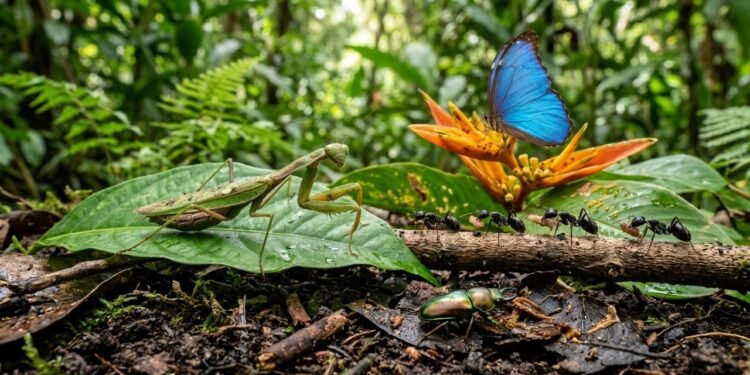 Insetos revelam o universo invisível que mantém solos, florestas e ecossistemas vivos