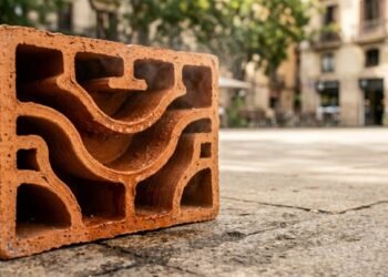 Designers suíços criam tijolos modulares que resfriam espaços urbanos em até 9°C sem usar eletricidade
