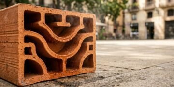 Designers suíços criam tijolos modulares que resfriam espaços urbanos em até 9°C sem usar eletricidade