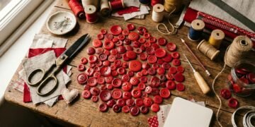 Ideias para transformar botões velhos em decoração