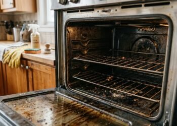 Como limpar forno muito sujo usando apenas dois ingredientes de cozinha comuns