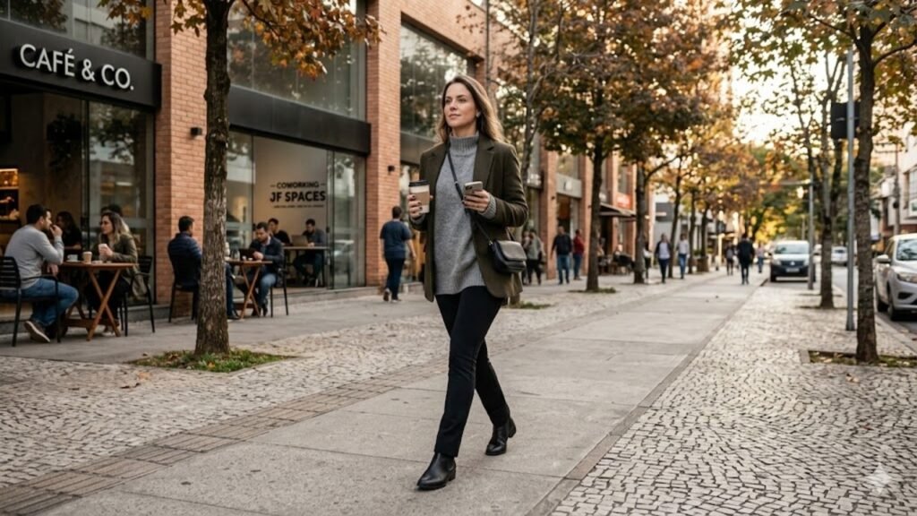 Calça legging reta ganha espaço e vira aposta de estilo