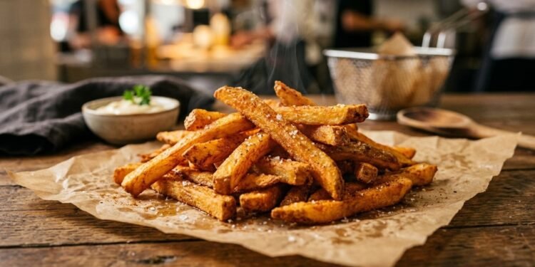 O truque simples para deixar a batata frita crocante e sequinha
