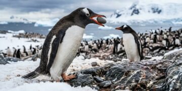 O curioso pedido de casamento com pedrinhas que revela o cuidado na natureza dos pinguins