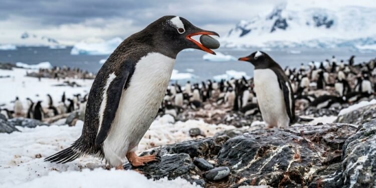 O curioso pedido de casamento com pedrinhas que revela o cuidado na natureza dos pinguins