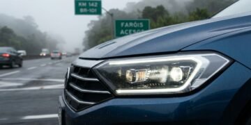 Motoristas que desrespeitam a Lei do Farol em 2026 podem receber multa de R$ 130,16