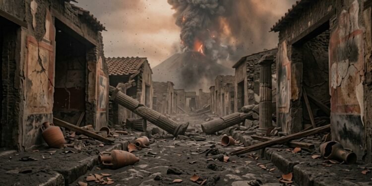 O que aconteceu em Pompeia e como uma cidade inteira foi enterrada pelo Vesúvio