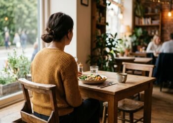 O que significa comer sozinho, segundo a psicologia, e por que isso pode indicar equilíbrio emocional