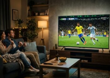 TVs com inteligência artificial chegam antes da Copa de 2026 e elevam a imersão dos jogos