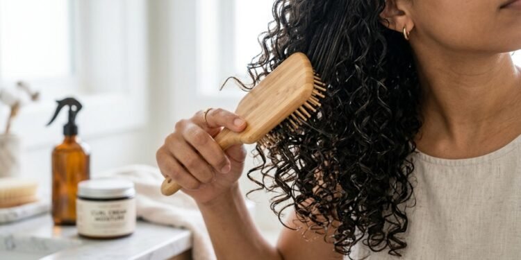 Melhor escova para cabelo cacheado e como escolher o modelo ideal sem frizz e sem quebra