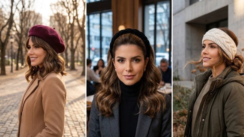 Acessórios de cabelo inverno