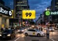 Aplicativos como Uber, 99 e InDrive passam a seguir novas regras de segurança e monitoramento de viagens