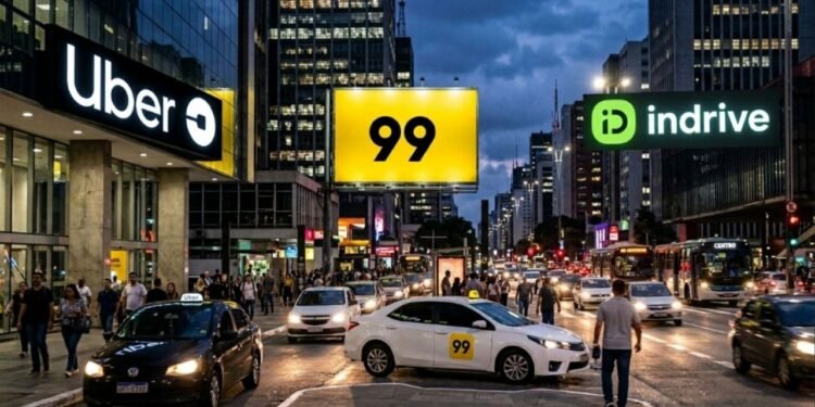 Aplicativos como Uber, 99 e InDrive passam a seguir novas regras de segurança e monitoramento de viagens