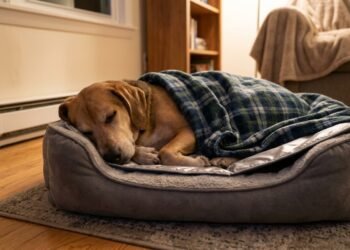 Nem cobertor, nem roupinha: o item barato que mantém seu cachorro aquecido a noite toda sem sufocar
