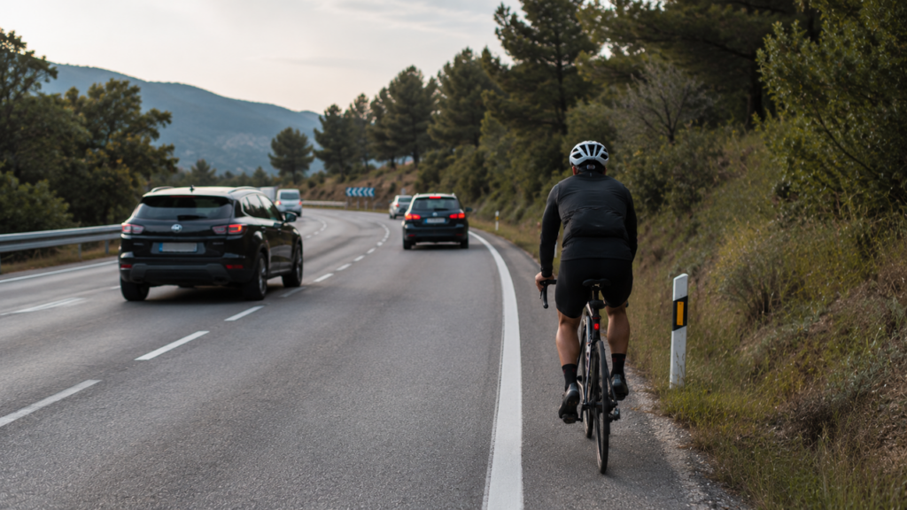 Nova regra para ciclistas muda uso das rodovias