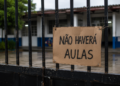 Sem aulas nas escolas