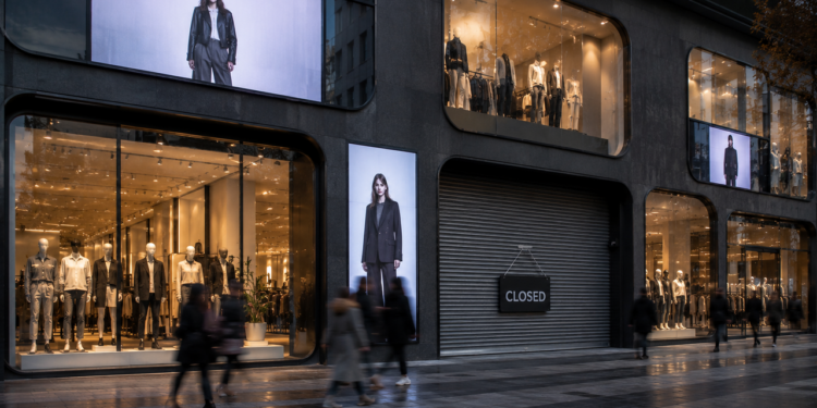 O gigante da moda surpreende com fechamento em massa de lojas
