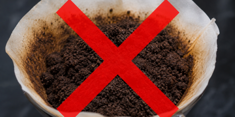 Borra de café é uma solução sustentável com muitas utilidades.