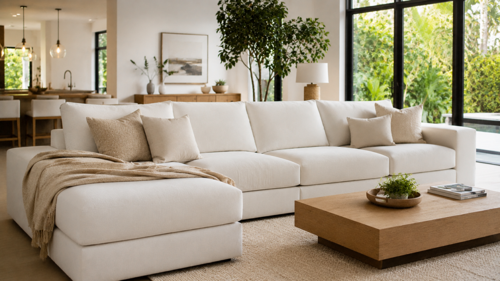 Quem evita sofá branco pode estar perdendo a melhor tendência da decoração