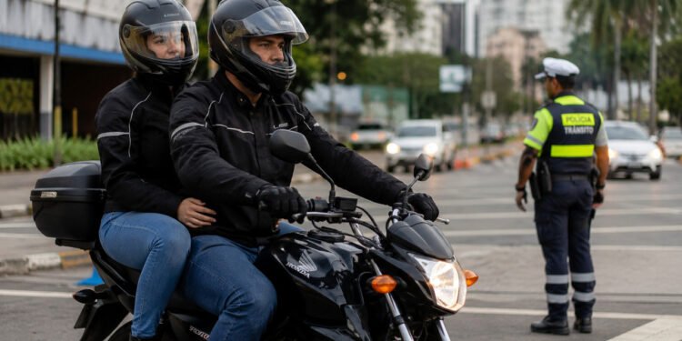 Nova regra já está valendo e proíbe motos com passageiro: infração gera multa de cerca de R$ 2,1 MIL 