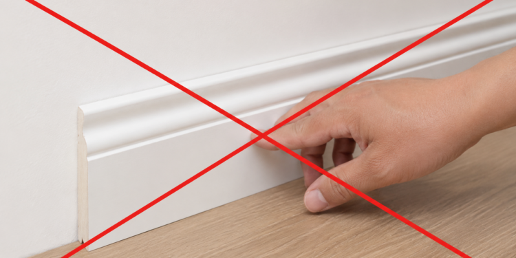 O detalhe mais sofisticado das reformas modernas está no encontro do piso
