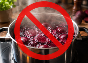 Como cozinhar beterraba sem perder nutrientes