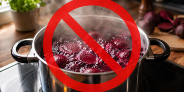 Como cozinhar beterraba sem perder nutrientes