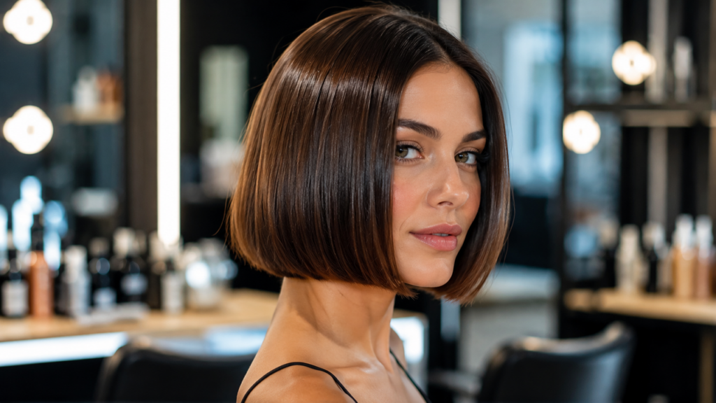 Cada vez mais mulheres trocam o cabelo longo por esse bob polido