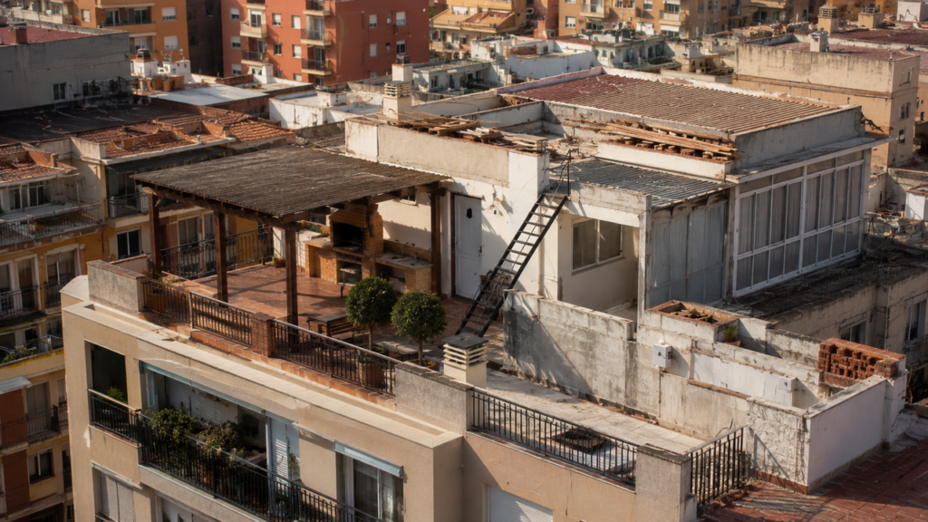 Homem perde cobertura após transformar área comum em terraço