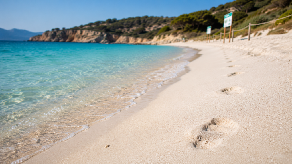 Praia mais desejada da Europa agora multa turistas por um detalhe inesperado
