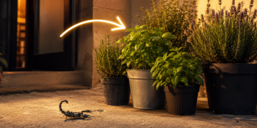 As plantas que afastam escorpiões