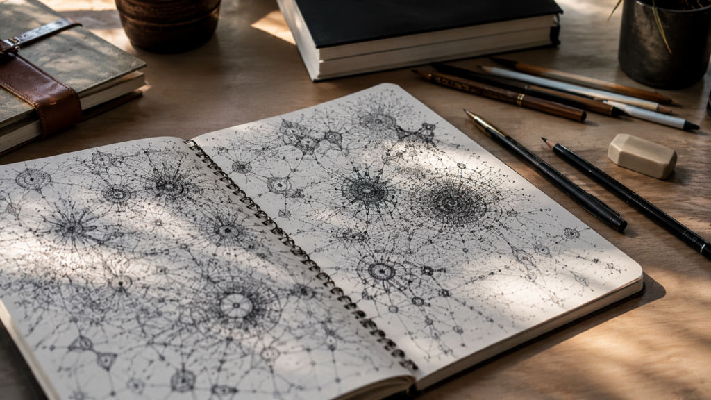 Os rabiscos no caderno podem revelar muito mais do que você imagina
