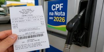Comunicado para quem informa o CPF na nota em postos de gasolina agora em 2026