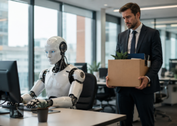 A troca de um funcionário por inteligência artificial