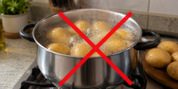 A melhor forma de cozinhar batata sem perder nutrientes