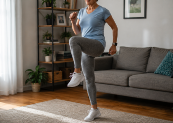 O melhor exercício em pé para fortalecer a barriga após os 60