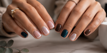 Estas unhas curtas estão roubando a cena neste inverno